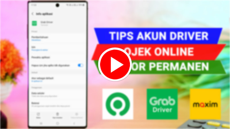 Youtube Tips Cara Akun Driver Ojek Online Gacor Permanen